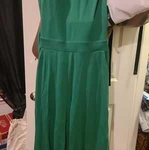 Green jumpsuit